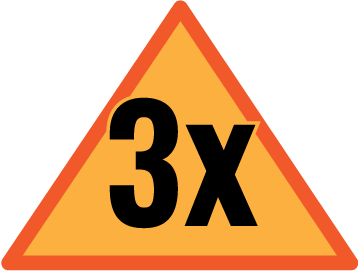 3x More Than Average